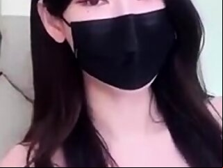 Pretty Japanese teen solo
